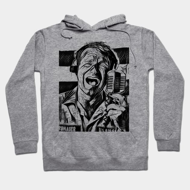 good morning Vietnam Hoodie by RetroScribbles